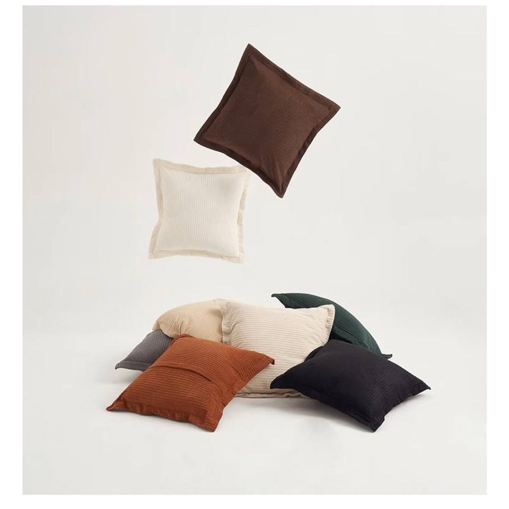 Elegant Multi-Color Throw Pillow Cover Set of 3